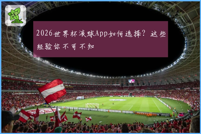 2026世界杯滚球App如何选择？这些经验你不可不知