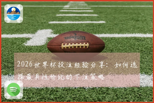 2026世界杯投注经验分享：如何选择最具性价比的下注策略